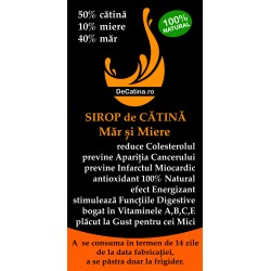 500 ml Sirop de catina cu mar si miere