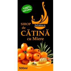 500 ml Sirop de catina cu miere