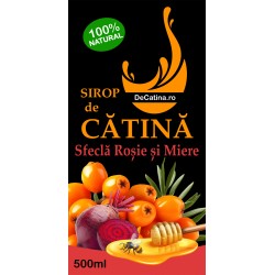 500 ml Sirop de catina cu miere si sfecla rosie