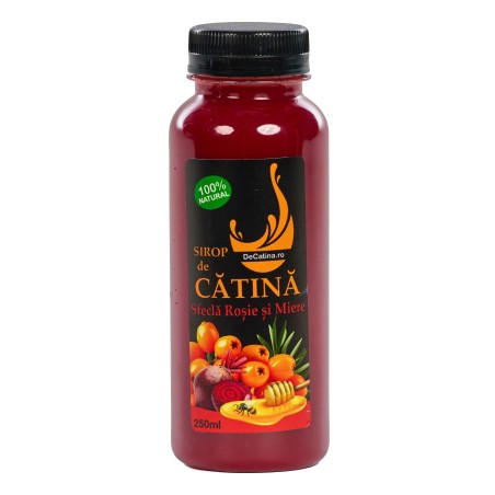 250 ml Sirop de catina cu miere si sfecla rosie